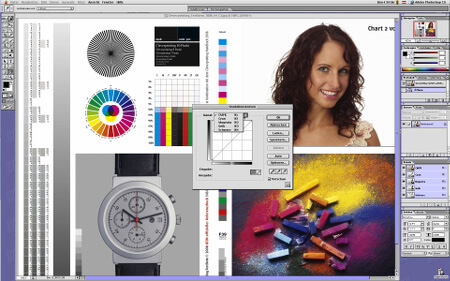 Photoshop 7 running on Mac OS 9 in 1920x1200